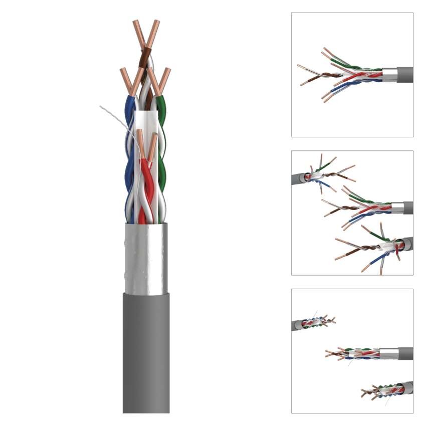 Datenkabel FTP CAT 6, 305m