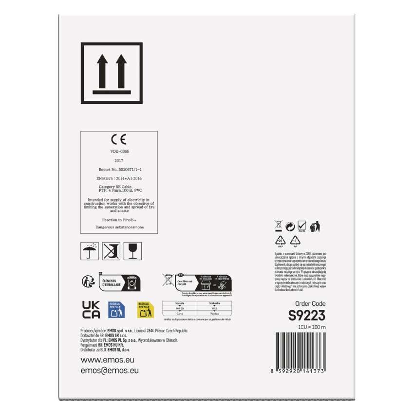 Datenkabel FTP 5E, 100m