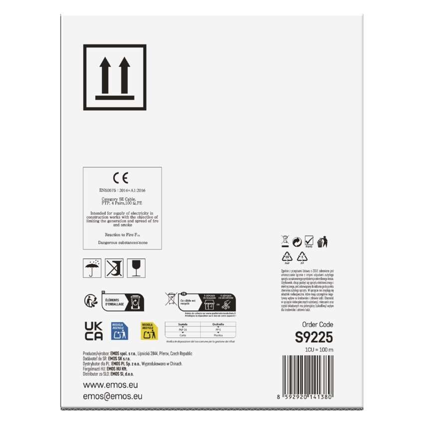 Datenkabel FTP 5E, outdoor, 100m