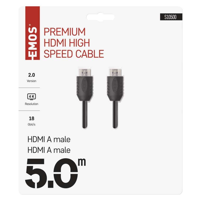 Kabel HDMI 2.0 A/M-A/M 5M