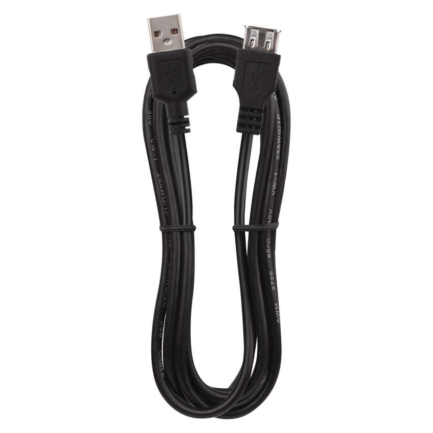 USB Kabel 2.0 A Stecker – A Steckdose 2m