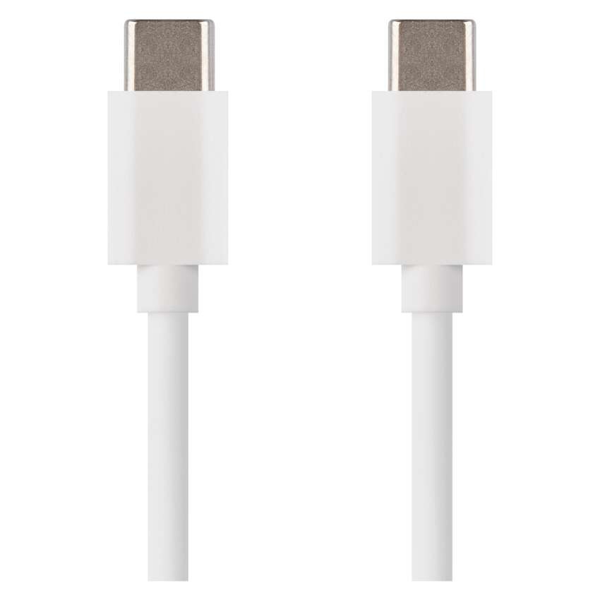 USB Kabel 2.0 C Stecker - USB 2.0 C Stecker 1m, weiss
