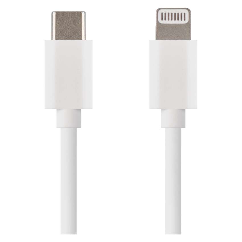 USB Kabel 2.0 C Stecker -  i16P Stecker 1m, weiss