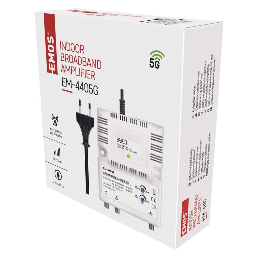 Plačiajuostis stiprintuvas EM-4405G