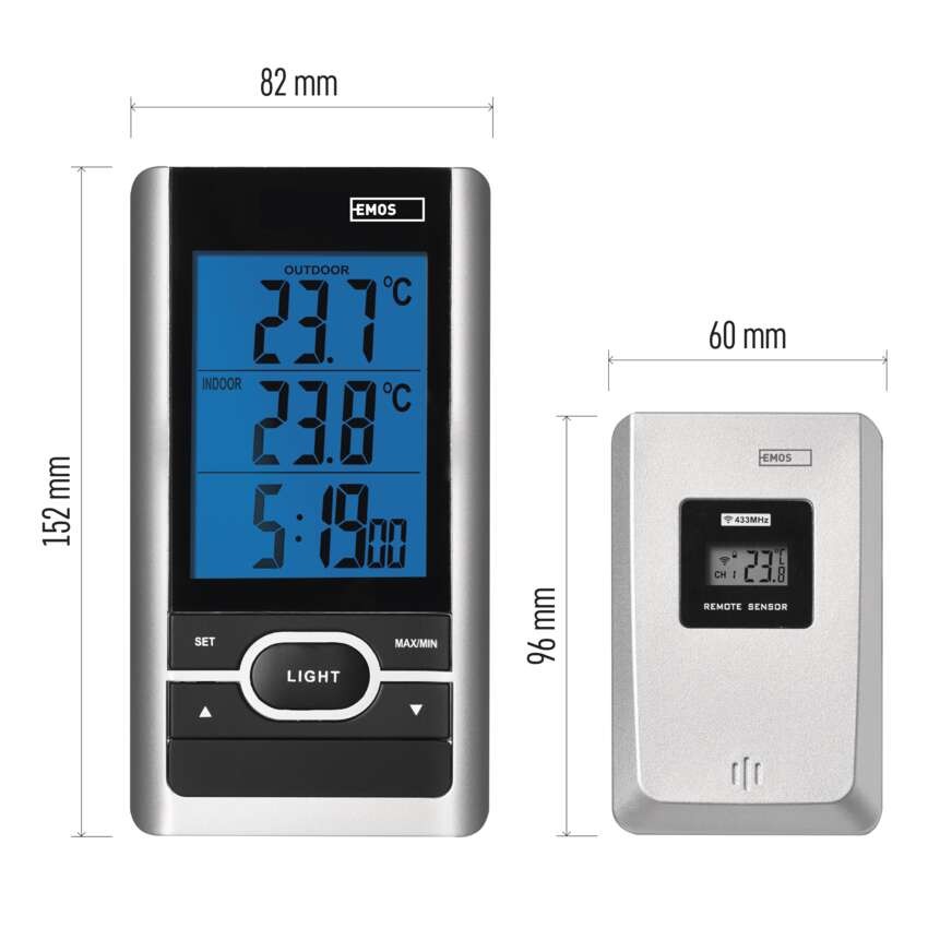 Brezžični termometer E0107