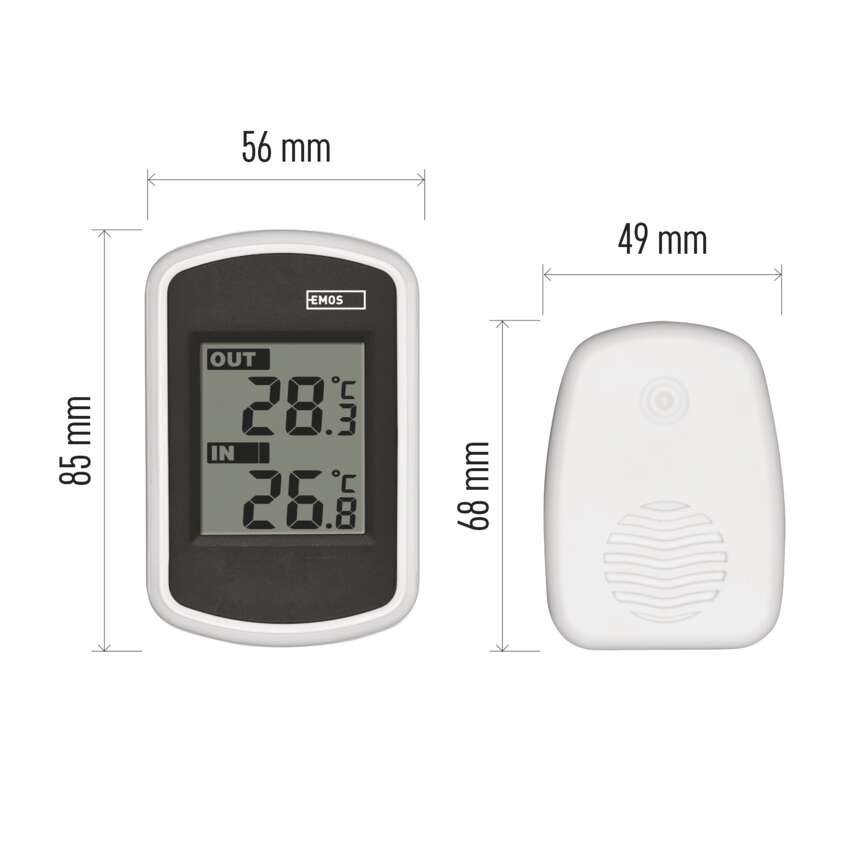 Digitalni termometer, brezžični senzor E0042