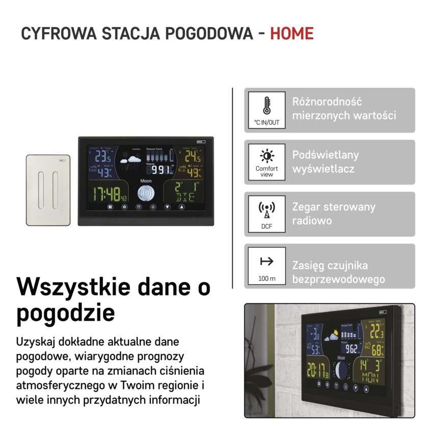 Stacja pogodowa E6018