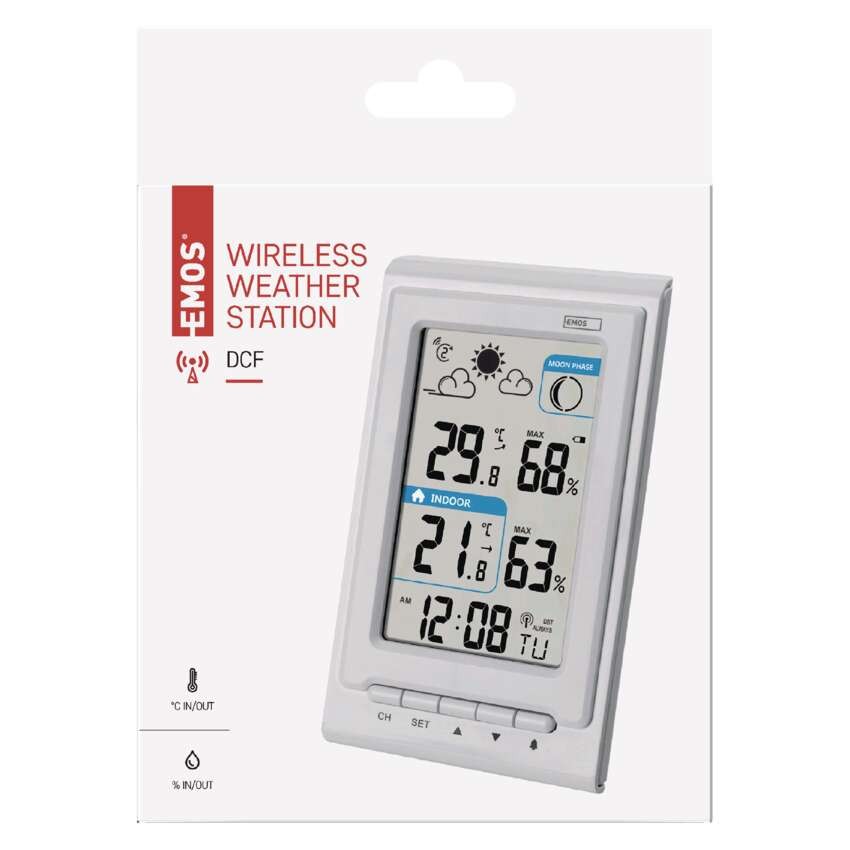 Domácí bezdrátová meteostanice E0352