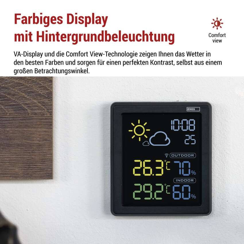 Drahtlose Wetterstation E8647N