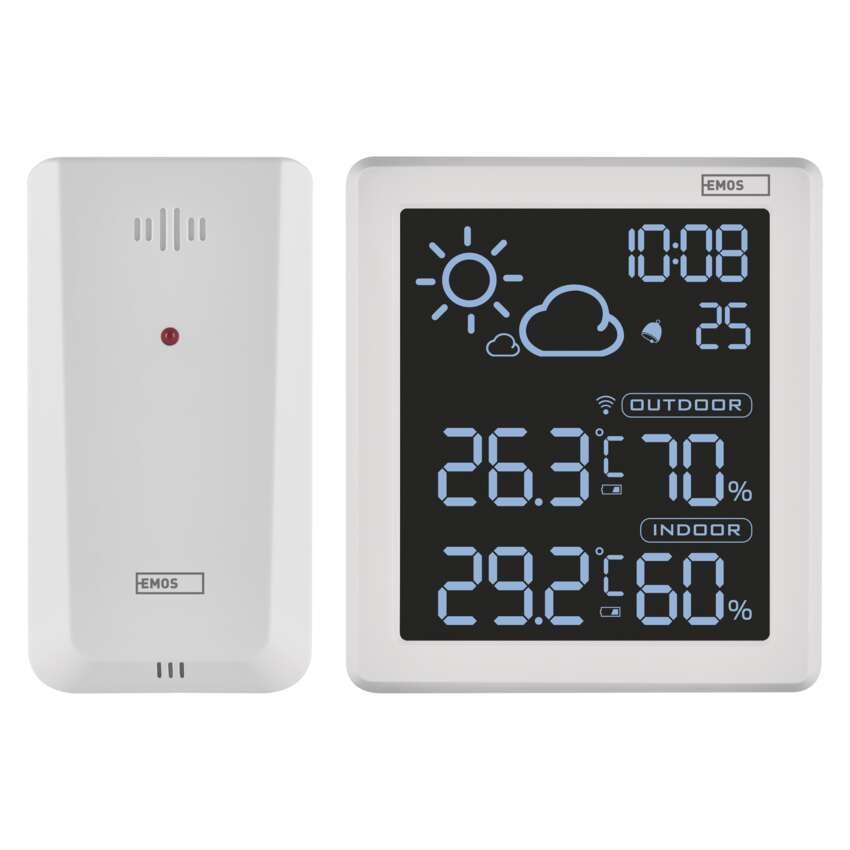 Domácí bezdrátová meteostanice E8647W