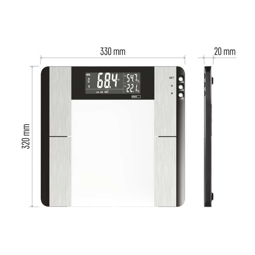 Digitálna osobná váha EV104