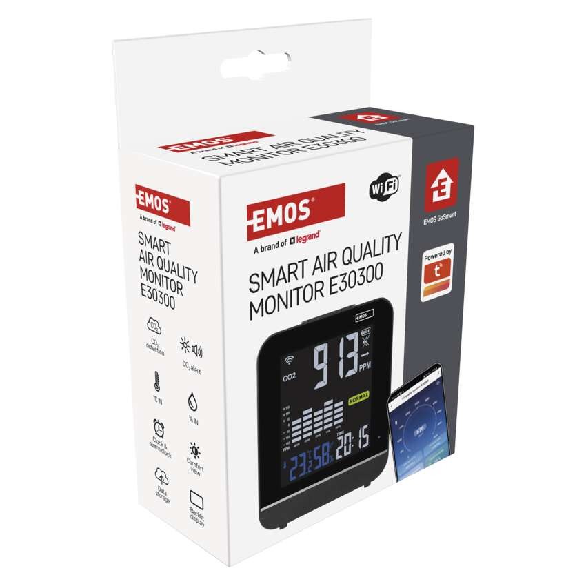 GoSmart Monitor jakości powietrza E30300 z WiFi
