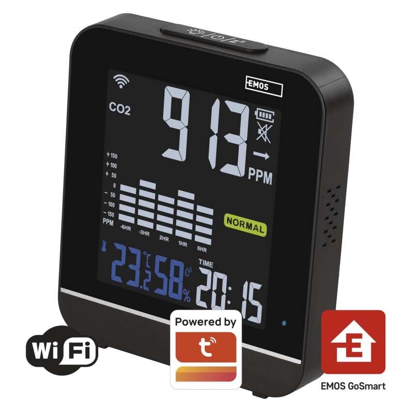 GoSmart Monitor jakości powietrza E30300 z WiFi