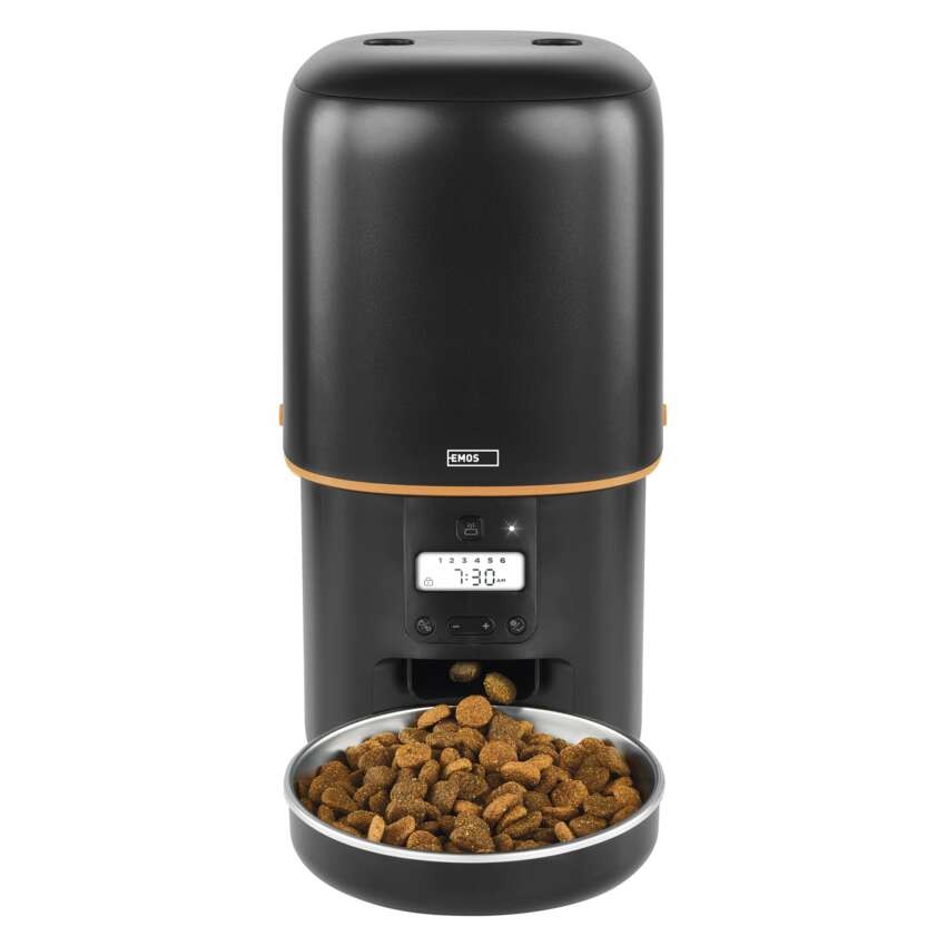 Pet Care Futterspender, 4 l, schwarz