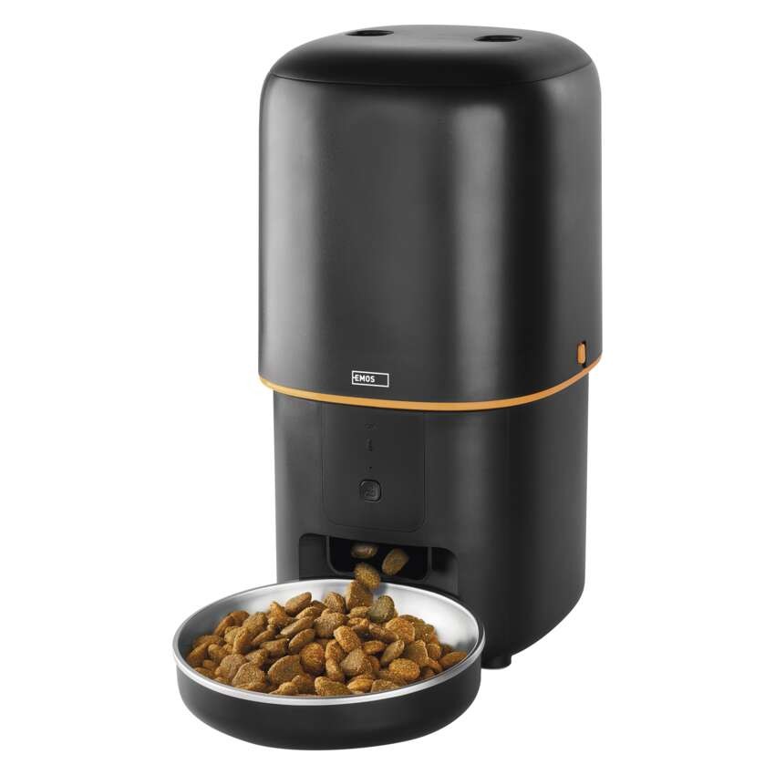 GoSmart dozirnik hrane za hišne živali Pet Care 4 l, črn, Wi-Fi
