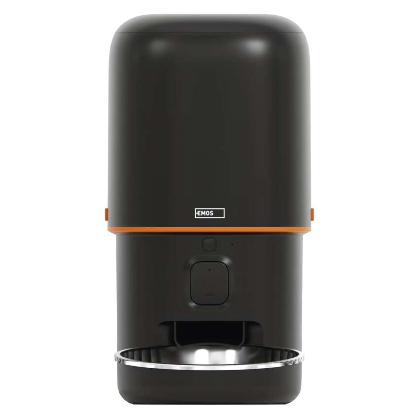 GoSmart dozirnik hrane za hišne živali Pet Care s kamero, 4 l, črn, Wi-Fi