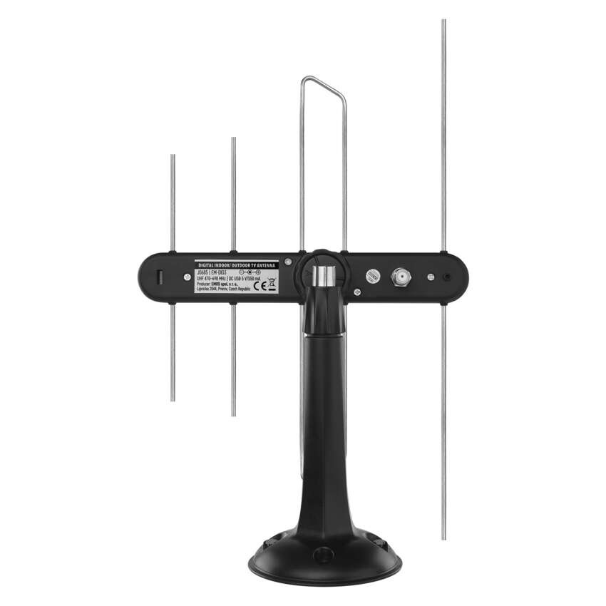 Universale Antenne EM-DIO3, 0-80 km, DVB-T2, LTE/4G/5G Filter