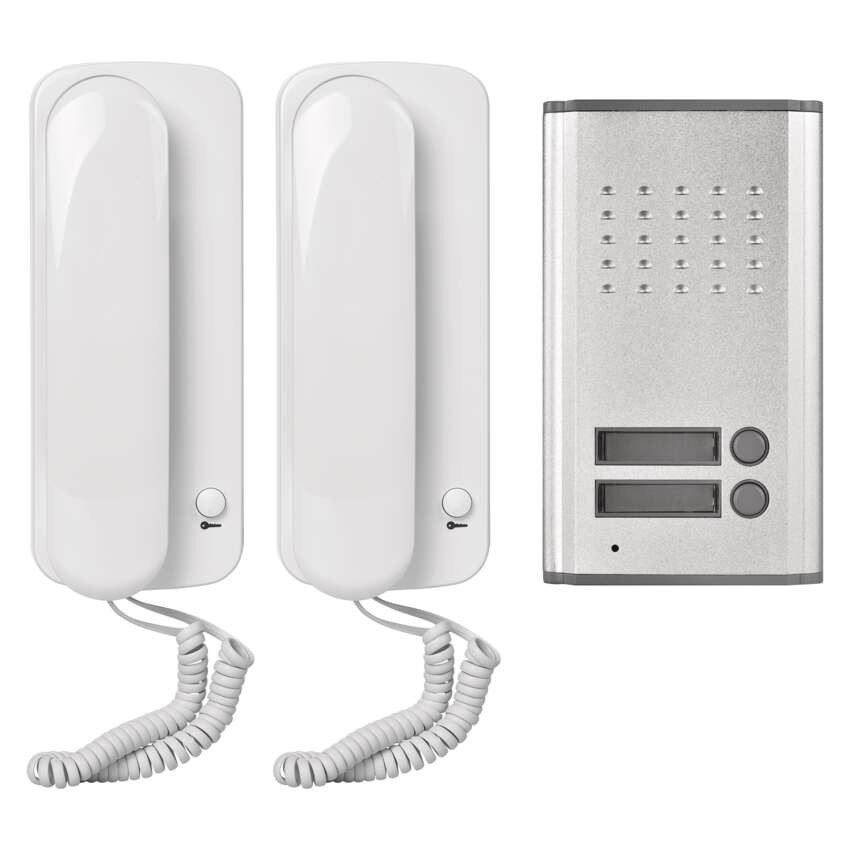 Heim-Audio-Türsprechanlage H1086, 2 Teilnehmer