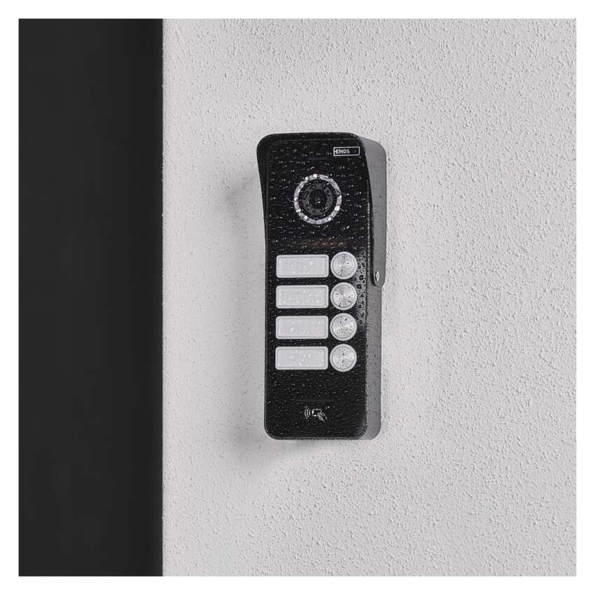 Set videodomofona EM-10AHD za 4 uporabnike