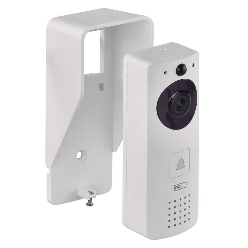 GoSmart bezvadu mājas videozvanītājs ar bateriju IP-09D ar WiFi un saules paneļu