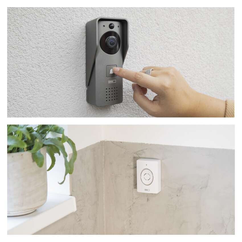 GoSmart Drahtlose Video-Türklingel IP-09C mit WiFi