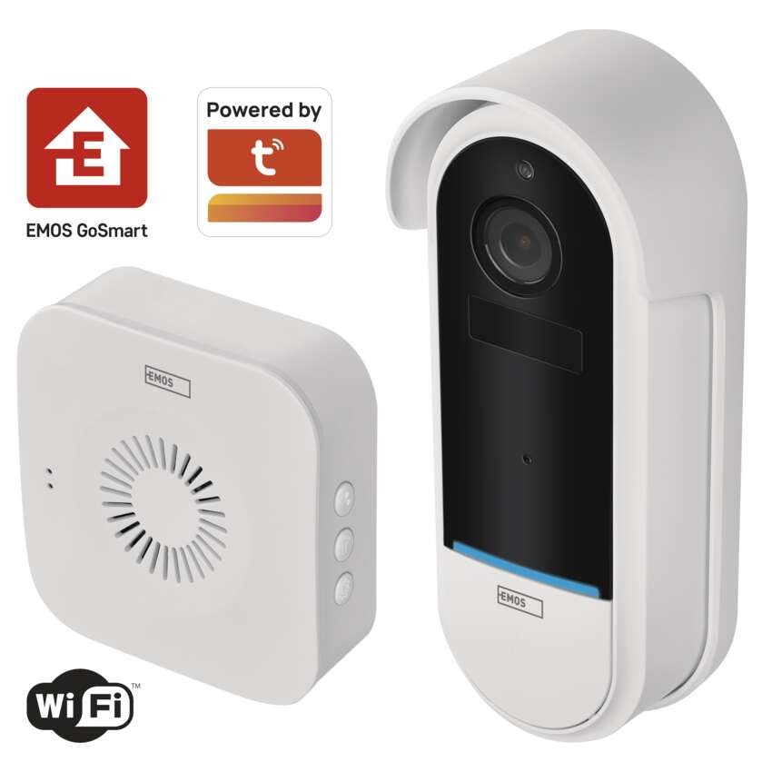 GoSmart Domový bezdrôtový batériový videozvonček IP-15S s WiFi