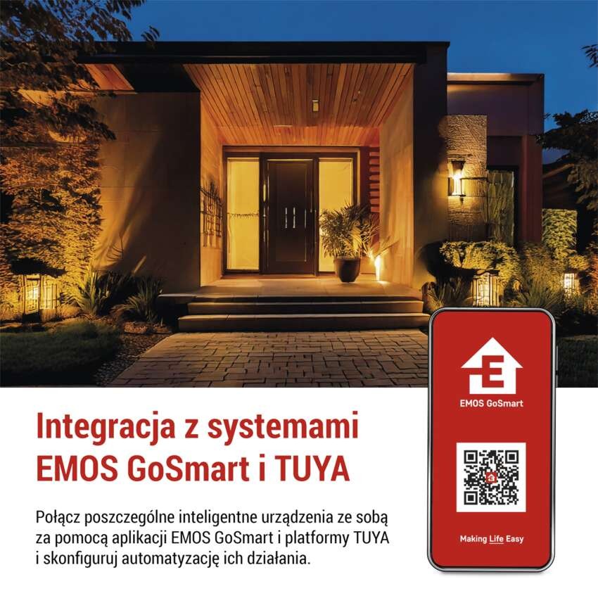 GoSmart Dzwonek wideo IP-21PoE z klawiaturą
