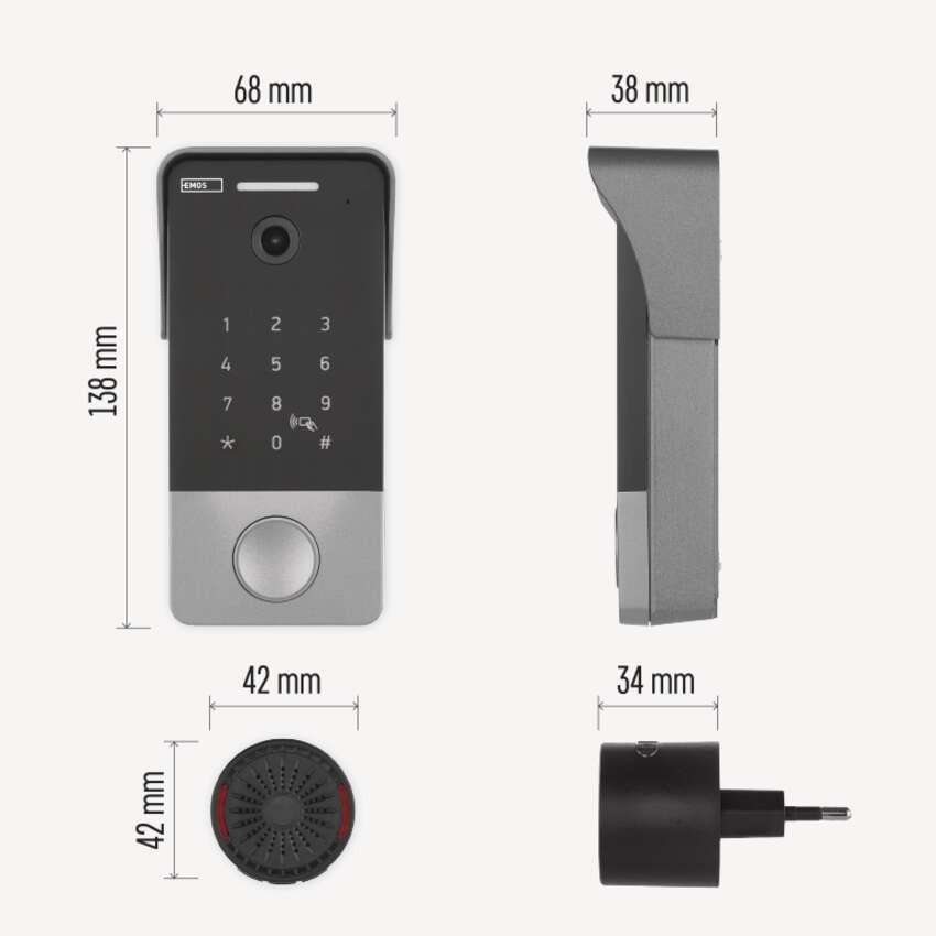 GoSmart Video-Türklingel IP-21PoE