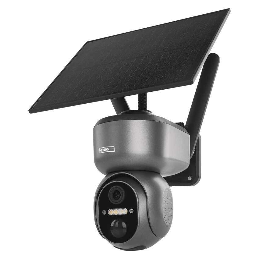 GoSmart venkovní otočná kamera IP-6000 OWL s 4G/LTE, šedá