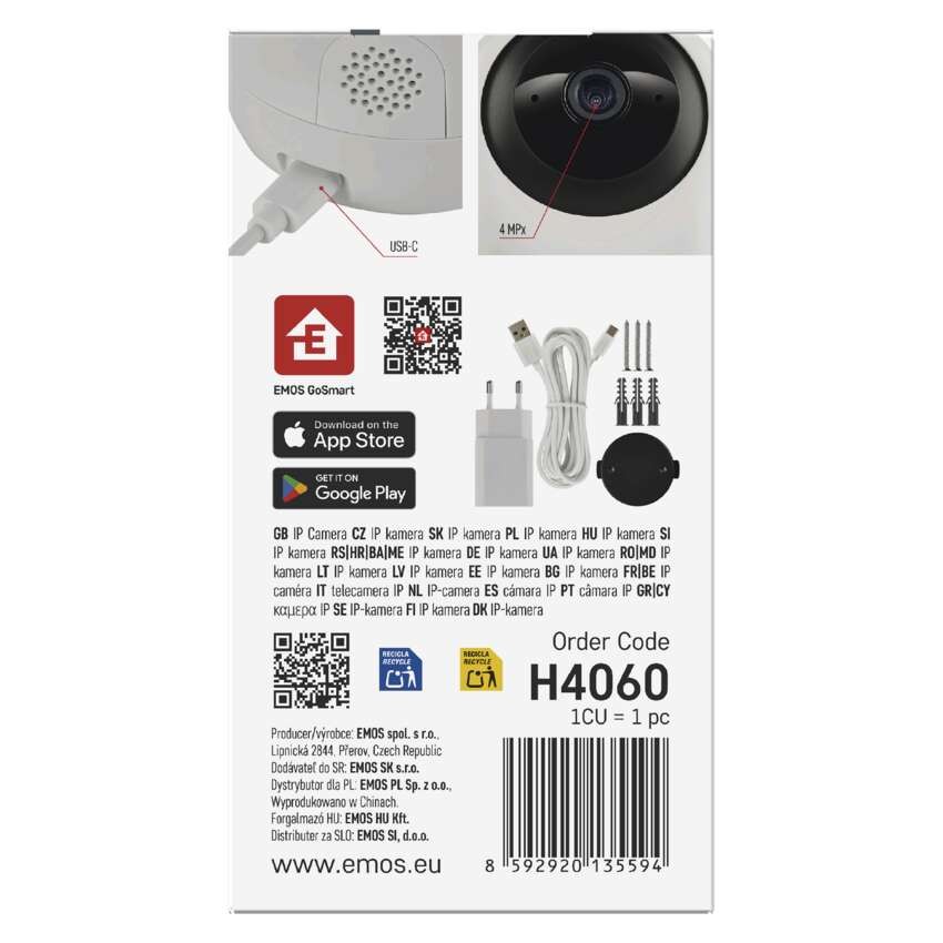 GoSmart Rotierende Überwachungskamera IP-220W mit WiFi