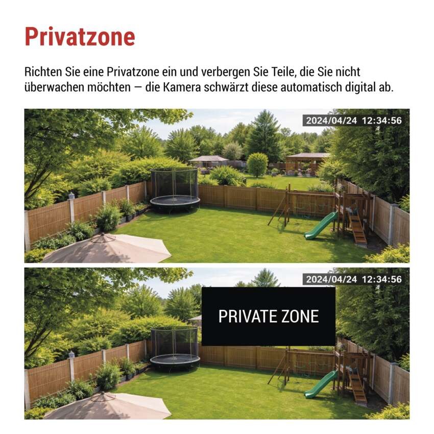 GoSmart Outdoor IP Kamera mit WiFi und Solarpanel IP-1150 SNAP, batteriebetrieben