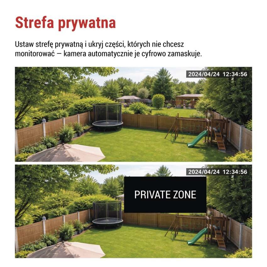 GoSmart Kamera zewnętrzna IP-1150 SNAP z WiFi, akumulatorem i panelem solarnym