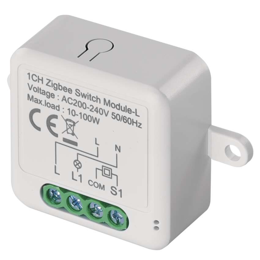 GoSmart kapcsolómodul IP-2103SZ, ZigBee, 1 csatornás (nem igényel N vezetéket)