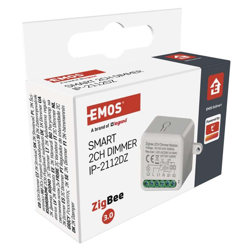 GoSmart Dimm-Modul IP-2111DZ, ZigBee, 2-kanal