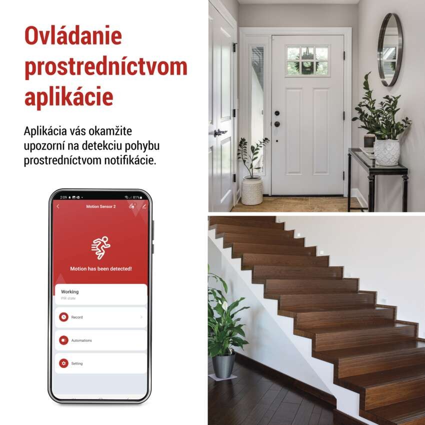 GoSmart PIR senzor (snímač pohybu) IP20, ZigBee