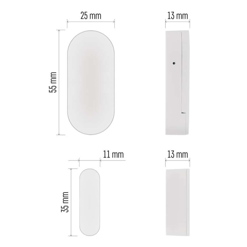 GoSmart bezdrôtový snímač dverí IP-2011Z, ZigBee