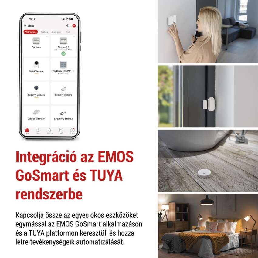 GoSmart jelismétlő IP-2213Z ZigBee átjáróhoz IP-2213Z