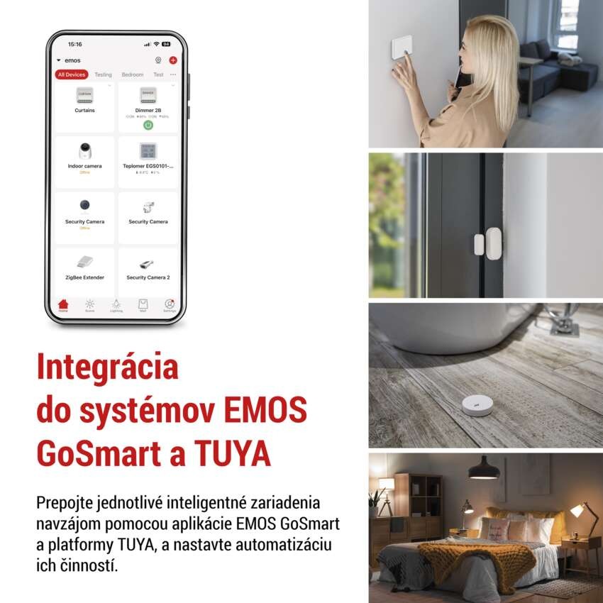GoSmart opakovač signálu IP-2213Z pre bránu ZigBee