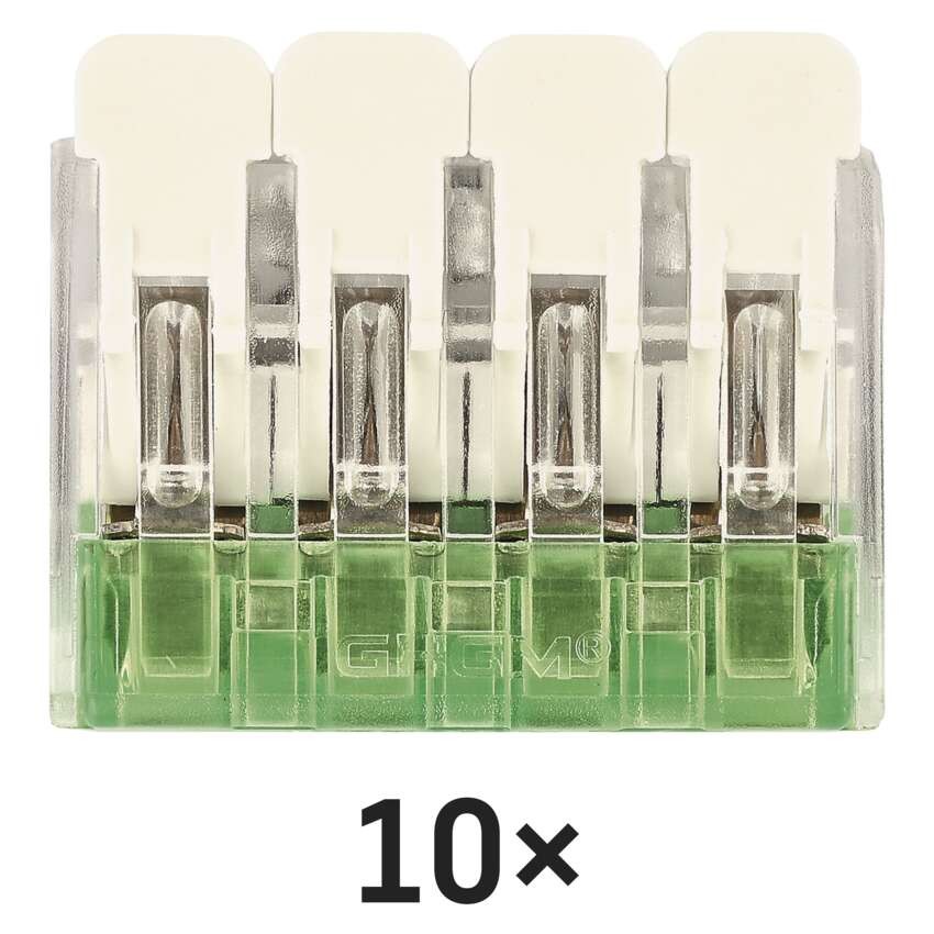 Karos vezetékösszekötő 4 mm2, 10 szt
