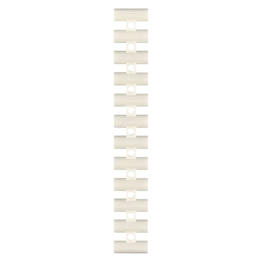 Sorkapocs 4–6mm2, fehér