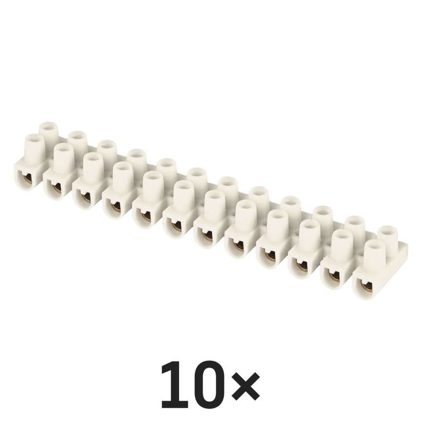 Sorkapocs 2,5–4mm2, fehér, 10 szt