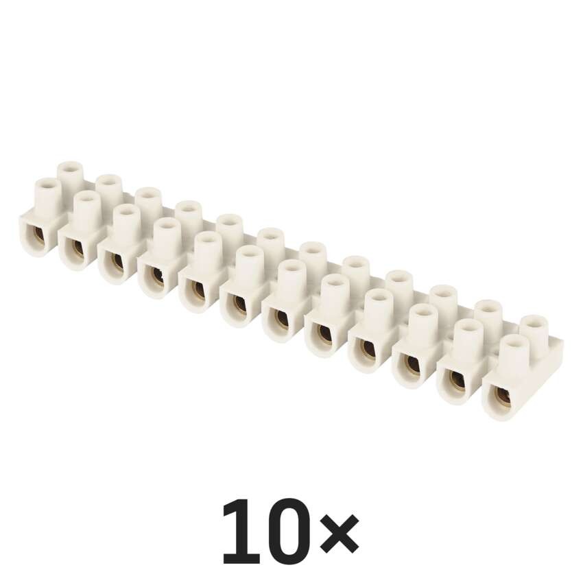 Sorkapocs 6–10 mm2, fehér, 10 szt