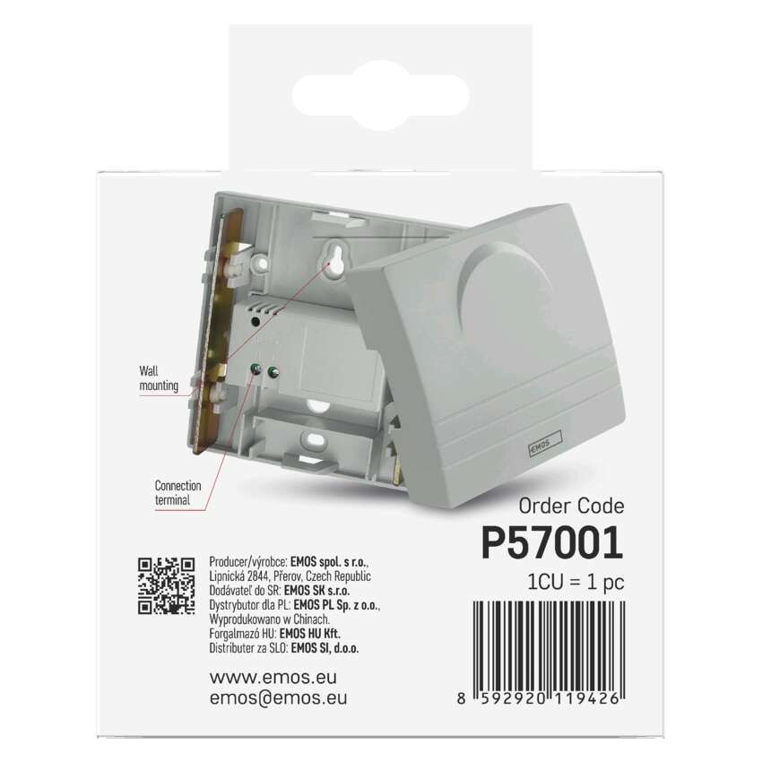 Laidinis durų skambutis P57001