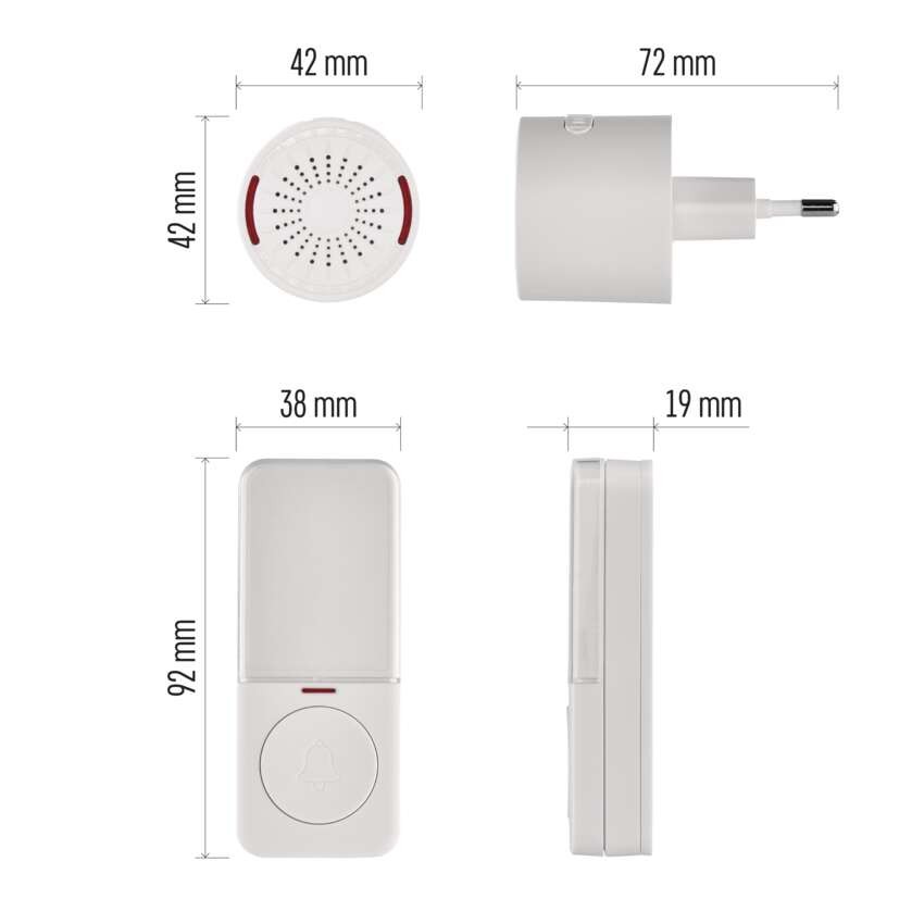 Vezeték nélküli csengő P5734