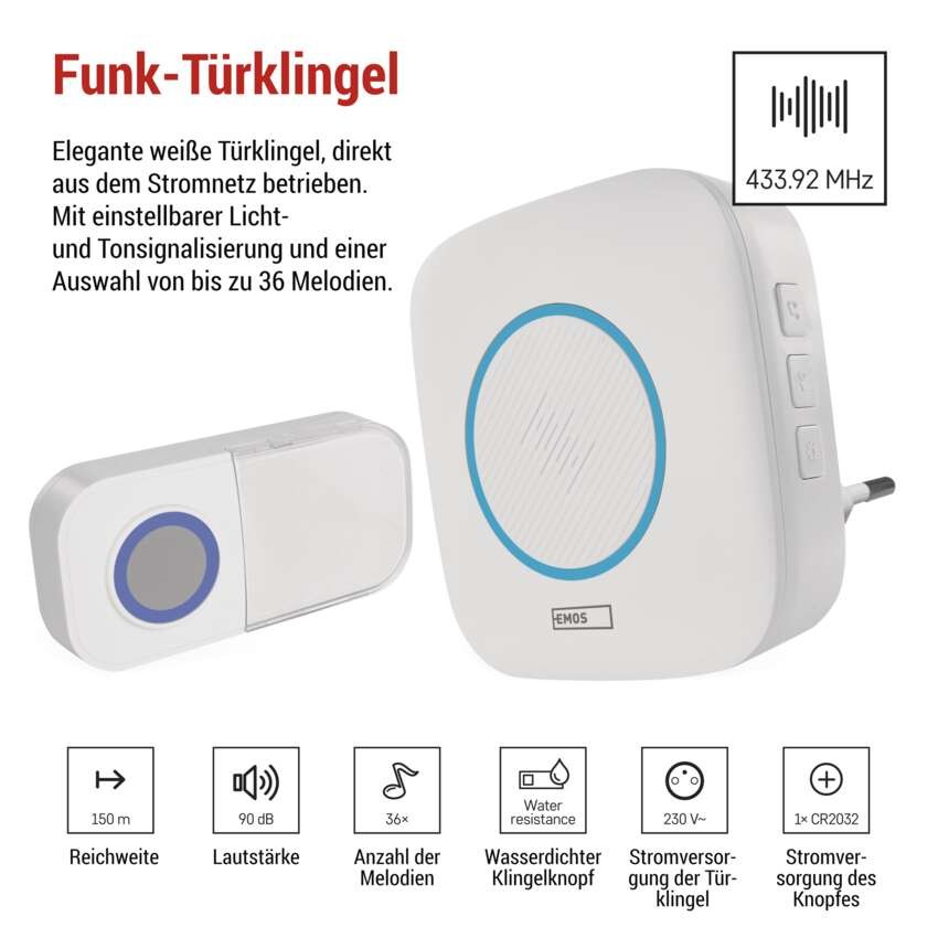 Drahtlose Türklingel P5737