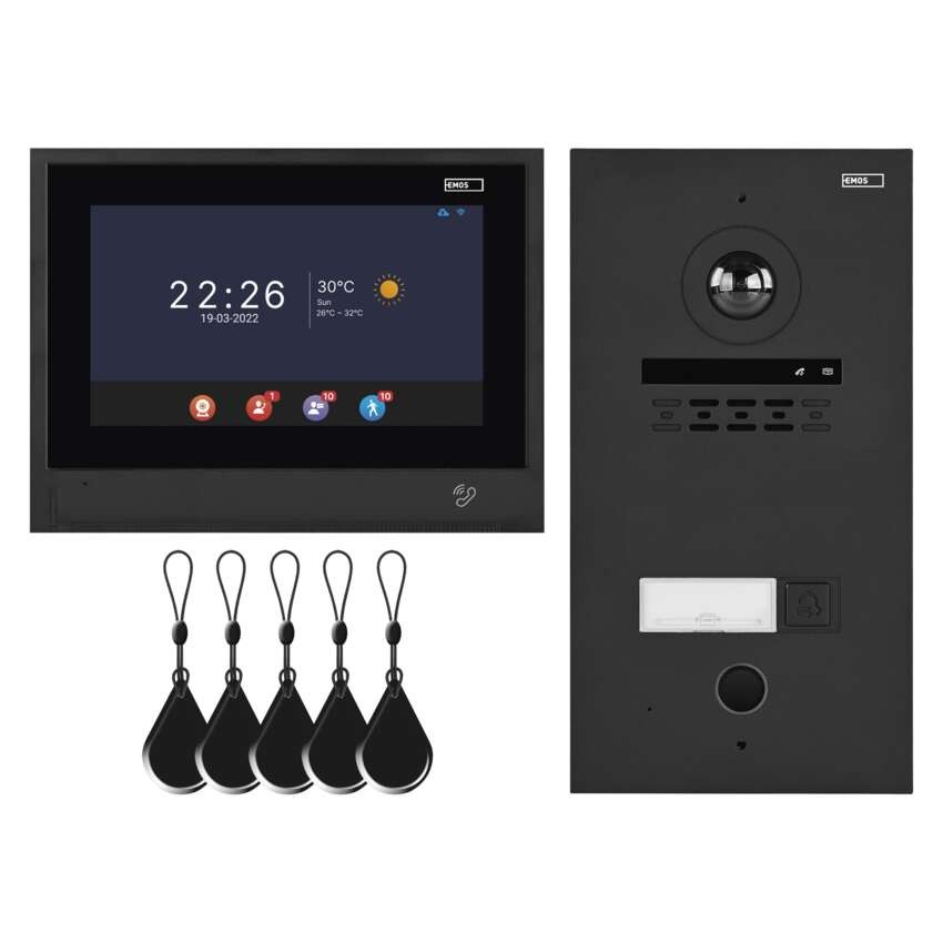 Komplet domačega video domofona GoSmart IP-880A 2WIRE z WiFi