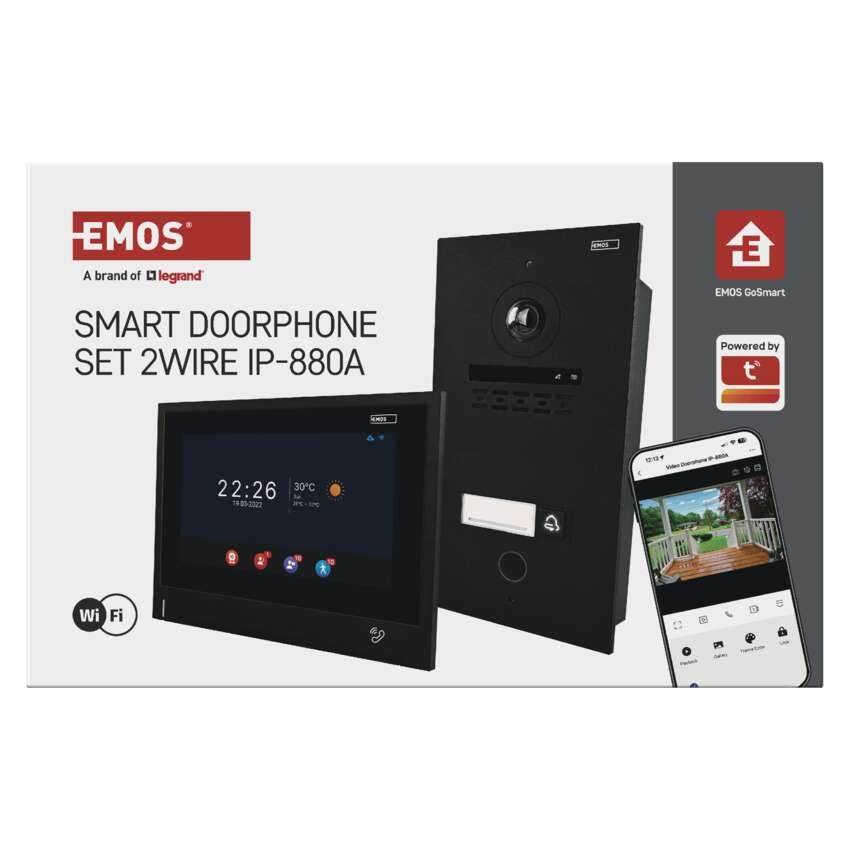 Komplet domačega video domofona GoSmart IP-880A 2WIRE z WiFi