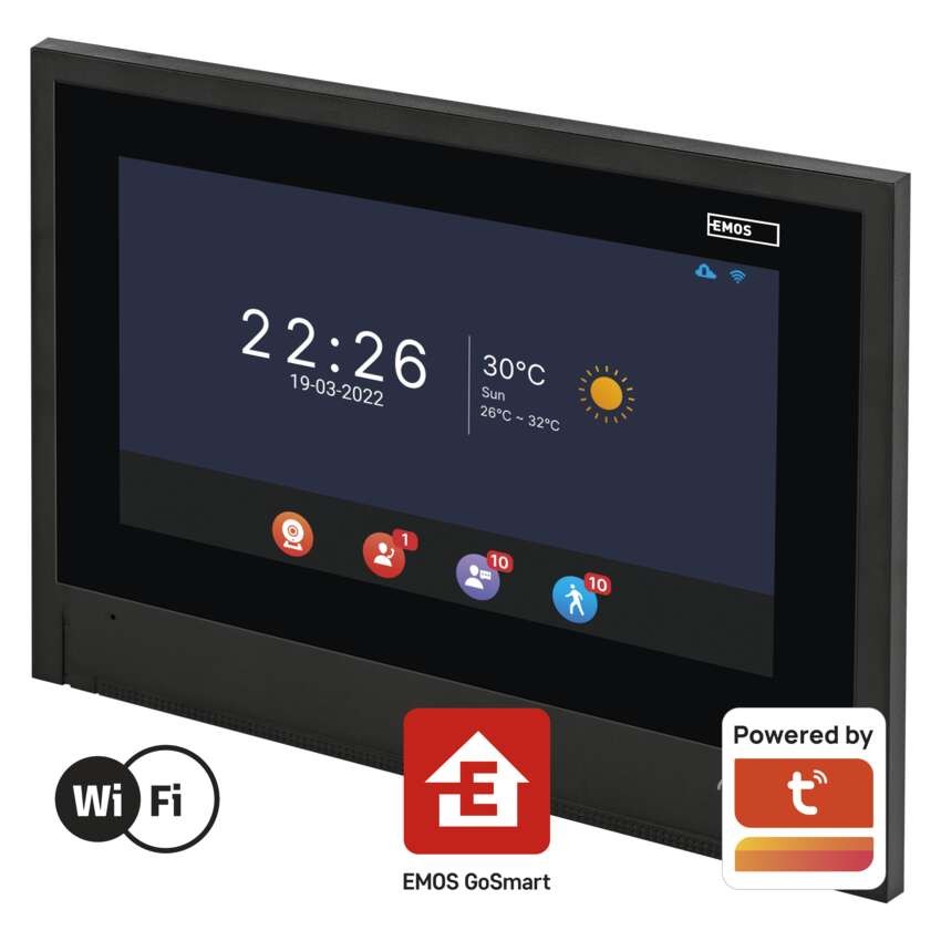 GoSmart Přídavný monitor IP880B 2WIRE domácího videotelefonu IP880A 2WIRE