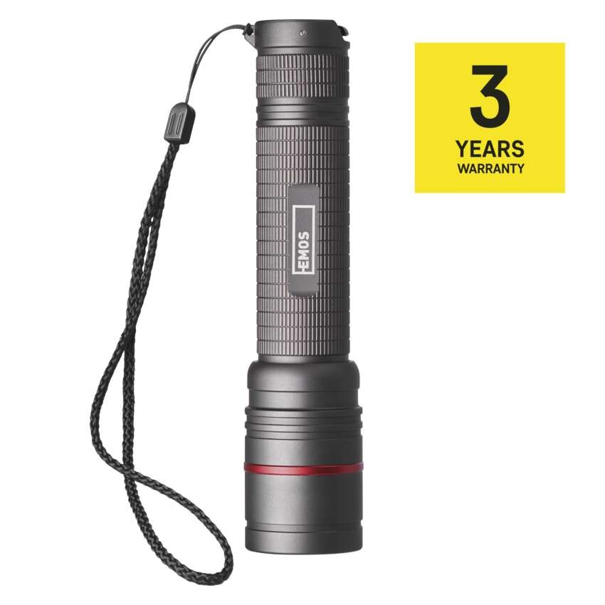 EMOS ULTIBRIGHT 80 CREE LED tölthető fém zseblámpa 600lm