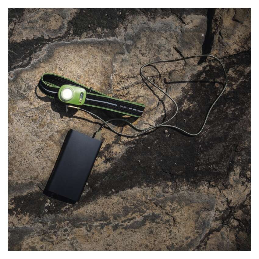GP naglavna polnilna LED svetilka Xplor PHR17, 500 lm